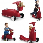 รถรุ่นใหม่เป็นทั้งขาไถและสกู้ตเตอร์ Radio Flyer Ride 2 Glide Ride On