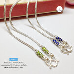 สร้อยคอเงินแท้99.9% งานสุโขทัย งานทำมือ ลงยา เส้นเล็ก งานจริงสวยมากๆ ค่ะ (งานสุโขทัย-งานช่างทอง)