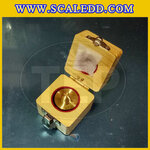 ตุ้มน้ำหนักทองเหลืองมาตรฐาน50g สำหรับสอบเทียบเครื่องชั่งน้ำหนักดิจิตอลทุกชนิด สอบเทียบน้ำหนักชั่งไม่เกิน50g