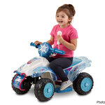 รถแบตเตอรี่และไมโครโฟน Kids' Trax 6v Disney Frozen 2 Sing And Ride Powered Ride-on - Blue