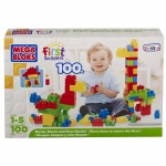 Mega Bloks First Builders 100 Pieces ตัวต่อตัวใหญ่เสริมสร้างจินตนาการ จำนวน 100 ชิ้น