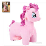 Huffy 6V My Little Pony Plush Powered Ride-On