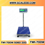 เครื่องชั่งน้ำหนัก300กิโลกรัม เครื่องชั่งน้ำหนัก300kg เครื่องชั่งดิจิตอล300kg เครื่องชั่งตั้งพื้น ตาชั่ง300kg ความละเอียด 20g ขนาดแท่นชั่ง50*60cm ยี่ห้อ TBOSS รุ่น TWI-700W (เครื่องชั่งผ่านตรวจรับรองจากสำนักชั่งตวงวัด)