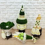 ชุดปลงผมนาค,กรวยดอก,กระทงรองผม