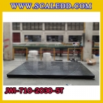 เครื่องชั่งดิจิตอล5000kg ตาชั่งดิจิตอล5ตัน พิกัดน้ำหนัก 5000kg ค่าละเอียด 1kg ขนาดแท่น 200 x 300cm. ยี่ห้อ JADEVER รุ่น JWI-710