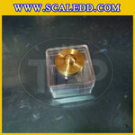 ตุ้มน้ำหนักทองเหลืองมาตรฐาน10กรัม สำหรับสอบเทียบเครื่องชั่งน้ำหนักดิจิตอลทุกชนิด สอบเทียบน้ำหนักชั่งไม่เกิน10กรัม