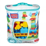 ตัวต่อตัวใหญ่เสริมสร้างจินตนาการ Mega Bloks Big Building Bag, 60-Piece (Classic)