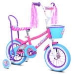 รถจักรยานKent Bicycles 12″ Peppa Pig High Rise Girls Bicycle, Pink