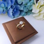 สั่งผลิตเพชรเบลเยี่ยมคัท แหวนแต่งงาน แหวนหมั้น ใส่เที่ยว ออกงาน แหวนทองคำ 18K เพชรแท้ 0.4 กะรัต 2.98 กรัม น้ำ 99 ราคาถูกมาก มีใบรับประกันค่ะ