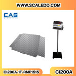 เครื่องชั่ง1000kg เครื่องชั่งน้ำหนักดิจิตอล1ตัน ตาชั่ง1ตัน เครื่องชั่งแบบตั้งพื้น1000Kg พิกัด1000kg ความละเอียด 100g ขนาดแท่น150*150cm. ยี่ห้อ CAS รุ่น CI200A (เครื่องชั่งผ่านตรวจรับรองจากสำนักชั่งตวงวัดกรณีใช้ชั่งซื้อขาย)