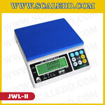 เครื่องชั่งดิจิตอล พิกัด 1.5Kg - 30Kg ยี่ห้อ JADEVER รุ่น JWL II (มีใบตรวจรับรองจากสำนักชั่งตวงวัด)