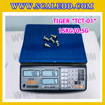 เครื่องชั่งนับจำนวน15กิโลกรัม เครื่องชั่งน้ำหนัก15kg เครื่องชั่งนับชิ้นงาน15kg ตาชั่งนับจำนวน15kg พิกัดน้ำหนัก 15kg ความละเอียด 0.5g ยี่ห้อ TIGER รุ่น TCT-01 (เครื่องชั่งผ่านตรวจรับรองจากสำนักชั่งตวงวัด)