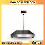 เครื่องชั่งน้ำหนัก500กิโลกรัม ขนาดแท่น 80x80cm เครื่องชั่งน้ำหนัก500กิโล เครื่องชั่งดิจิตอล500kg เครื่องชั่งตั้งพื้น ตาชั่ง500kg ความละเอียด100g รุ่น T7E