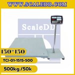 เครื่องชั่งนับชิ้นงาน เครื่องชั่งนับชิ้นงาน500กิโลกรัม เครื่องชั่งน้ำหนัก500กิโลกรัม เครื่องชั่งนับจำนวน500กิโลกรัม ตาชั่งนับจำนวน500กิโลกรัม พิกัด500กิโลกรัม ความละเอียด 50g ขนาดแท่น 150*150cm. ยี่ห้อ TIGER รุ่น TCI-01
