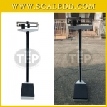 เครื่องชั่งน้ำหนักคน เครื่องชั่งน้ำหนักบุคคล พร้อมวัดส่วนสูง ชั่งได้ 200kg ความละเอียด 100g วัดส่วนสูงได้200cm EL-502