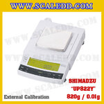 เครื่องชั่งดิจิตอล ทศนิยม 2 ตำแหน่ง รุ่น UP822Y 820gx0.01g เครื่องชั่งละเอียดสูง820g เครื่องชั่งน้ำหนัก820g ตาชั่ง820กรัม พิกัดน้ำหนัก 820g ความละเอียด 0.01g ยี่ห้อ SHIMADZU รุ่น UP822Y