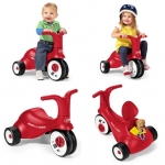 จักรยานสามล้อสามารถปรับเป็นขาไถหรือจักรยานถีบได้ radio flyer scoot 2 pedal