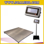 เครื่องชั่งดิจิตอลกันน้ำ2000kg เครื่องชั่งน้ำหนัก2000kg เครื่องชั่งดิจิตอล2000กิโล ตาชั่งกันน้ำ2ตัน ตาชั่งกันน้ำ2ตัน ความละเอียด200g ขนาดแท่นชั่ง 100x100cm. เครื่องชั่งยี่ห้อ T-scale รุ่น BWS