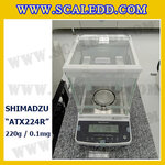 เครื่องชั่งอ่านค่าละเอียดสูงรุ่น ATX224R 220g x 0.0001g เครื่องชั่ง 220 กรัม เครื่องชั่งน้ำหนัก 220g เครื่องชั่งละเอียดสูง 220g เครื่องชั่งน้ำหนัก 220g เครื่องชั่งทศนิยม 4 ตำแหน่ง ตาชั่ง 220g เครื่องชั่งยี่ห้อ SHIMADZU รุ่น ATX224R