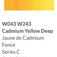 Holbein Watercolor 5ml SeriesC - 043 Cadmium Yellow Deep