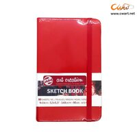 ArtCreation Sketch Book 9x14cm - Red