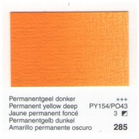 Rembrandt Oil Color 40ml Series3 - 285 Permanent Yellow Deep