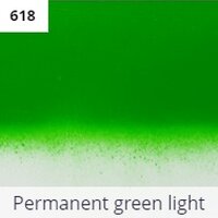 Amsterdam Spray Paint - 618 Permanent Green Light