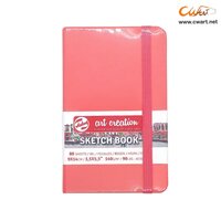 ArtCreation Sketch Book 9x14cm - Coral Red