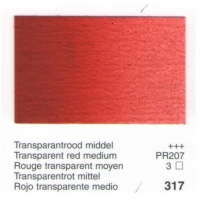 Rembrandt Oil Color 40ml Series3 - 317 Transparent Red Medium
