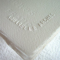 Arches Watercolour Paper Cotton100% 56x76cm 300g Pack of 10sht - Cold Press(กึ่งหยาบ)