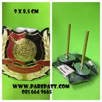 โลโก้ติดหน้ารถพิทักษ์เล็กตำรวจสีทอง ราคา 380 บาท