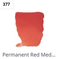 Rembrandt Watercolor 10ml Series2 - 377 Permanent Red Medium