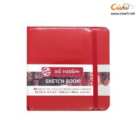 ArtCreation Sketch Book 12x12cm - Red