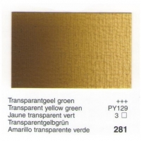 Rembrandt Oil Color 40ml Series3 - 281 Transparent Yellow Green