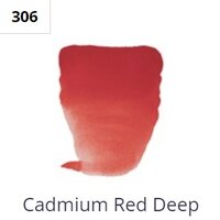 Rembrandt Watercolor 10ml Series3 - 306 Cadmium Red Deep