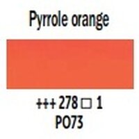 Vangogh Watercolour 'Half Pan' - 278 Pyrole Orange
