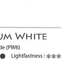 Wichitrong Watercolour 8ml Series1 - 801 Titanium White