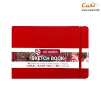 ArtCreation Sketch Book 21x14.8cm - Red