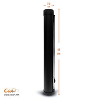 กระบอกใส่แบบเหล็ก Seikai - Black