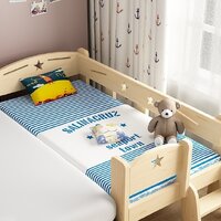 เตียงเด็กเสริมข้างเตียงพ่อแม่ 3 ฟุต มีบันไดท้าย