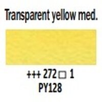 Vangogh Watercolour 'Half Pan' - 272 Transparent Yellow Medium