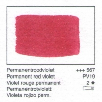 สีน้ำ Rembrandt 20ml Series2 - 567 Permanent Red Violet