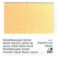 Rembrandt Oil Color 40ml Series2 - 280 Nickel Titanium Yellow Deep
