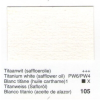 Rembrandt Oil Color 40ml Series1 - 105 Titanium White