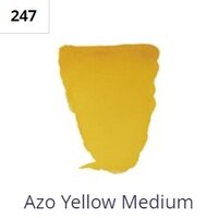 Rembrandt Watercolor 10ml Series2 - 247 Azo Yellow Medium