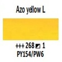 Vangogh Watercolour 'Half Pan' - 268 Azo Yellow Light