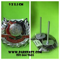 โลโก้ติดหน้ารถพิทักษ์เล็กตำรวจสีเงิน ราคา 380 บาท