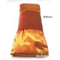 ผ้าไตรครอง/ไตรเต็ม ป่านโทเรอย่างดี สีกรักกลาง 2.00 ม.