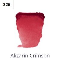 Rembrandt Watercolor 10ml Series2 - 326 Alizarin Crimson