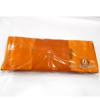 ผ้าไตรครอง/ไตรเต็ม โทเรแก้วอย่างดี สีพระราชทาน 1.90 ม.